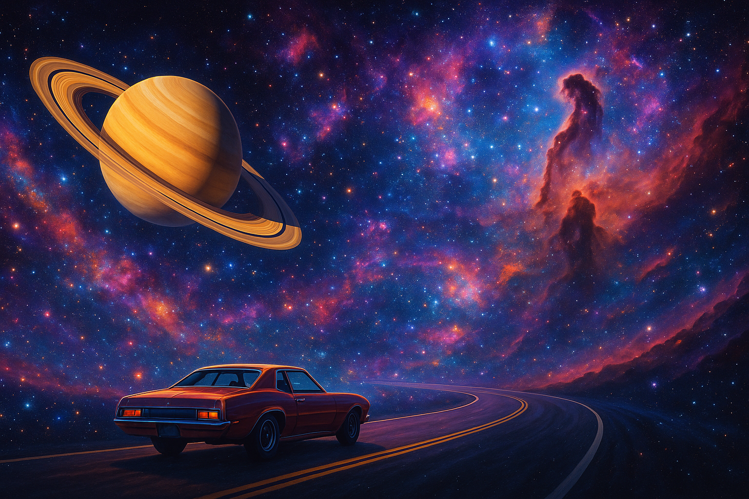 Celestial Road Trip: Charting the Cosmic Highway to Adventure