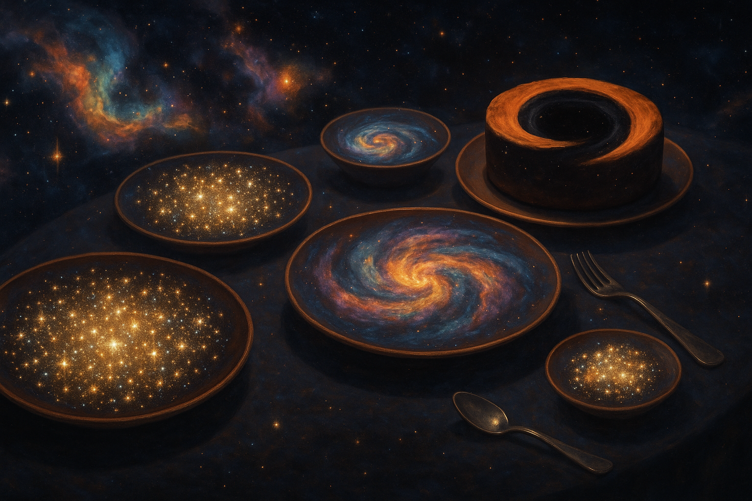 Celestial Snack Time: Munching Through the Milky Way