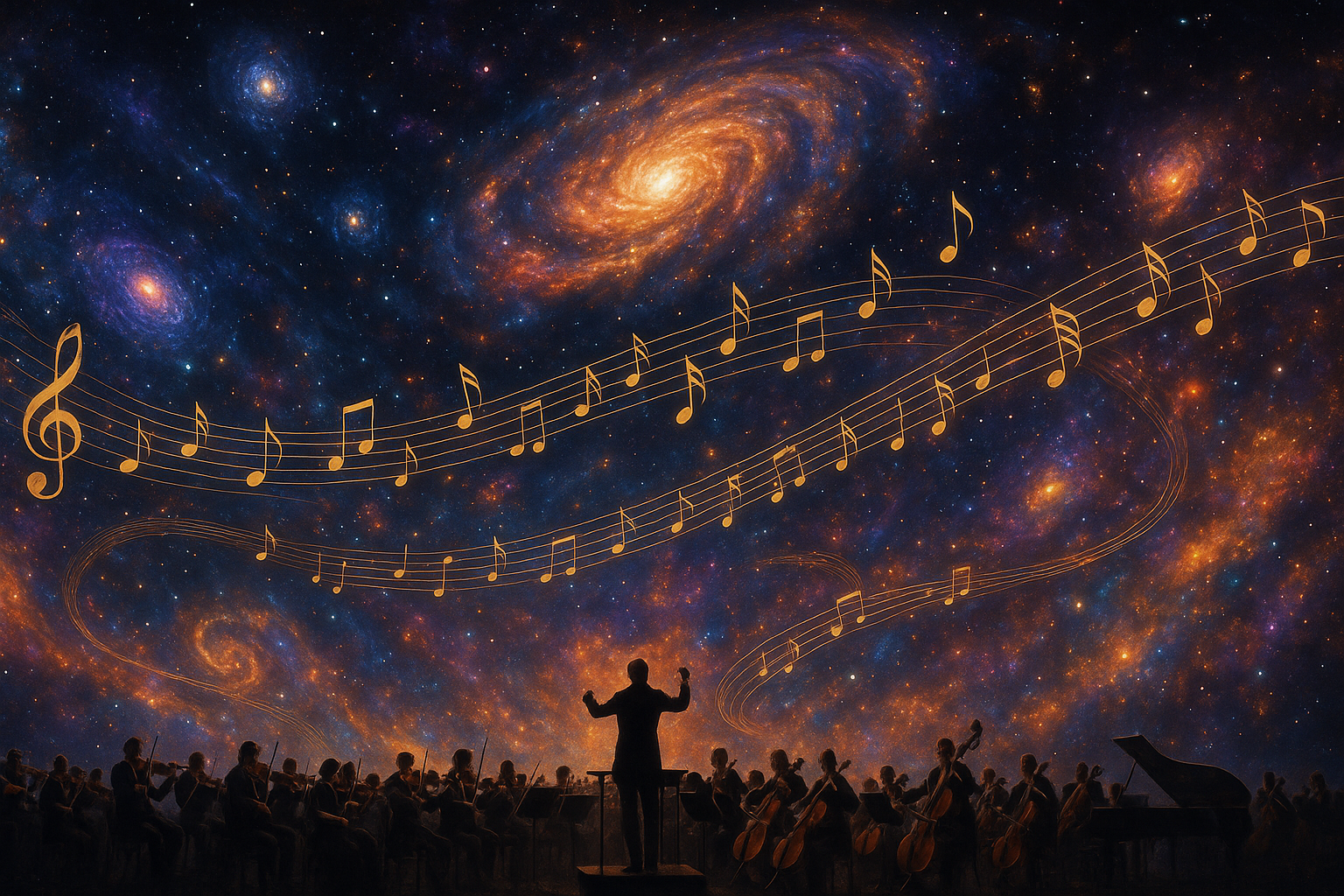 Celestial Symphony: The Universe's Musical Score