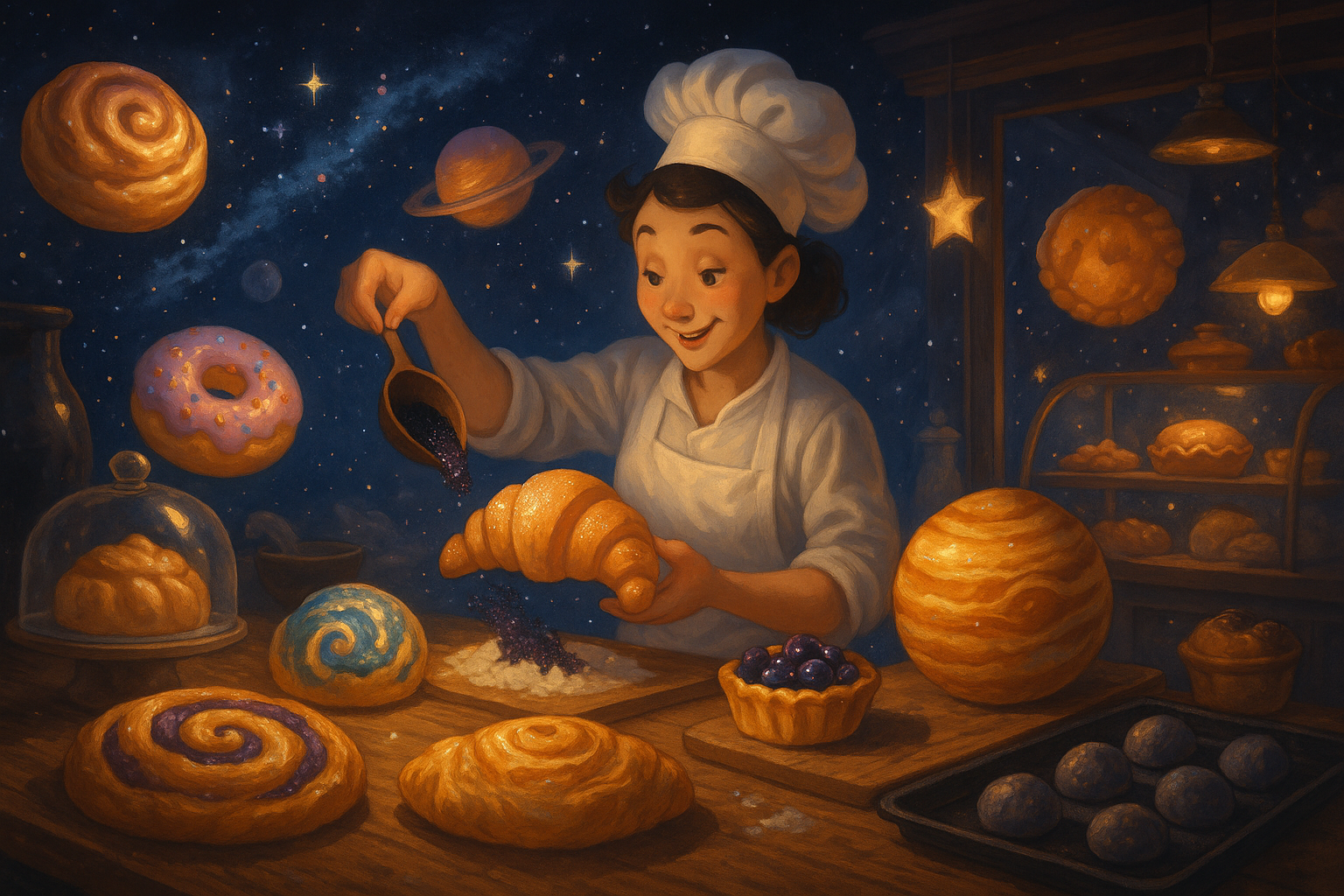 Cosmic Cakewalk: Dancing Through the Dark Matter Delicacies