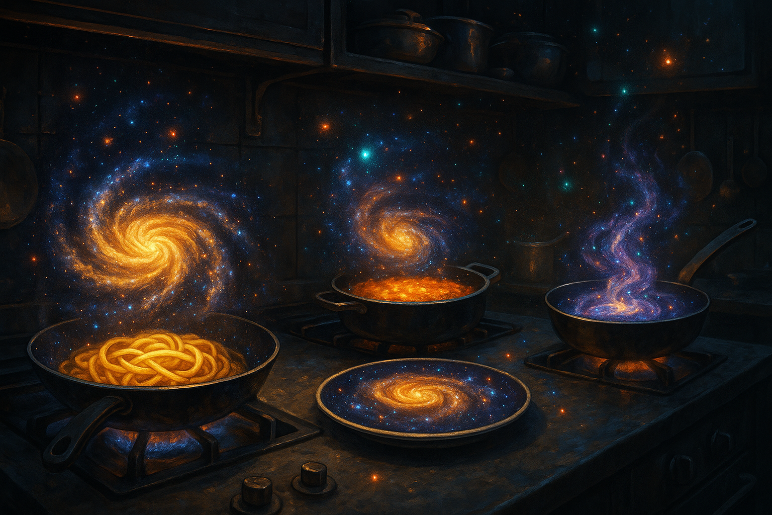 Galaxies on the Grill: Sizzling Secrets of Cosmic Cooking