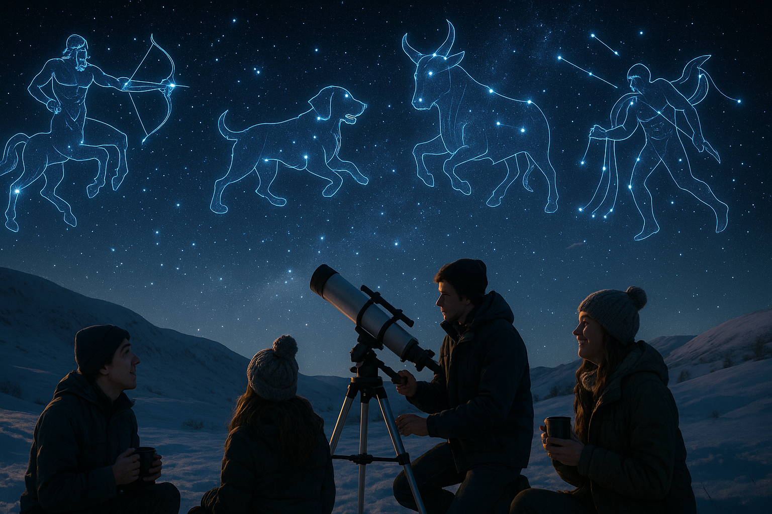 Navigating the Cosmic Seas: Constellations as Ancient Maps