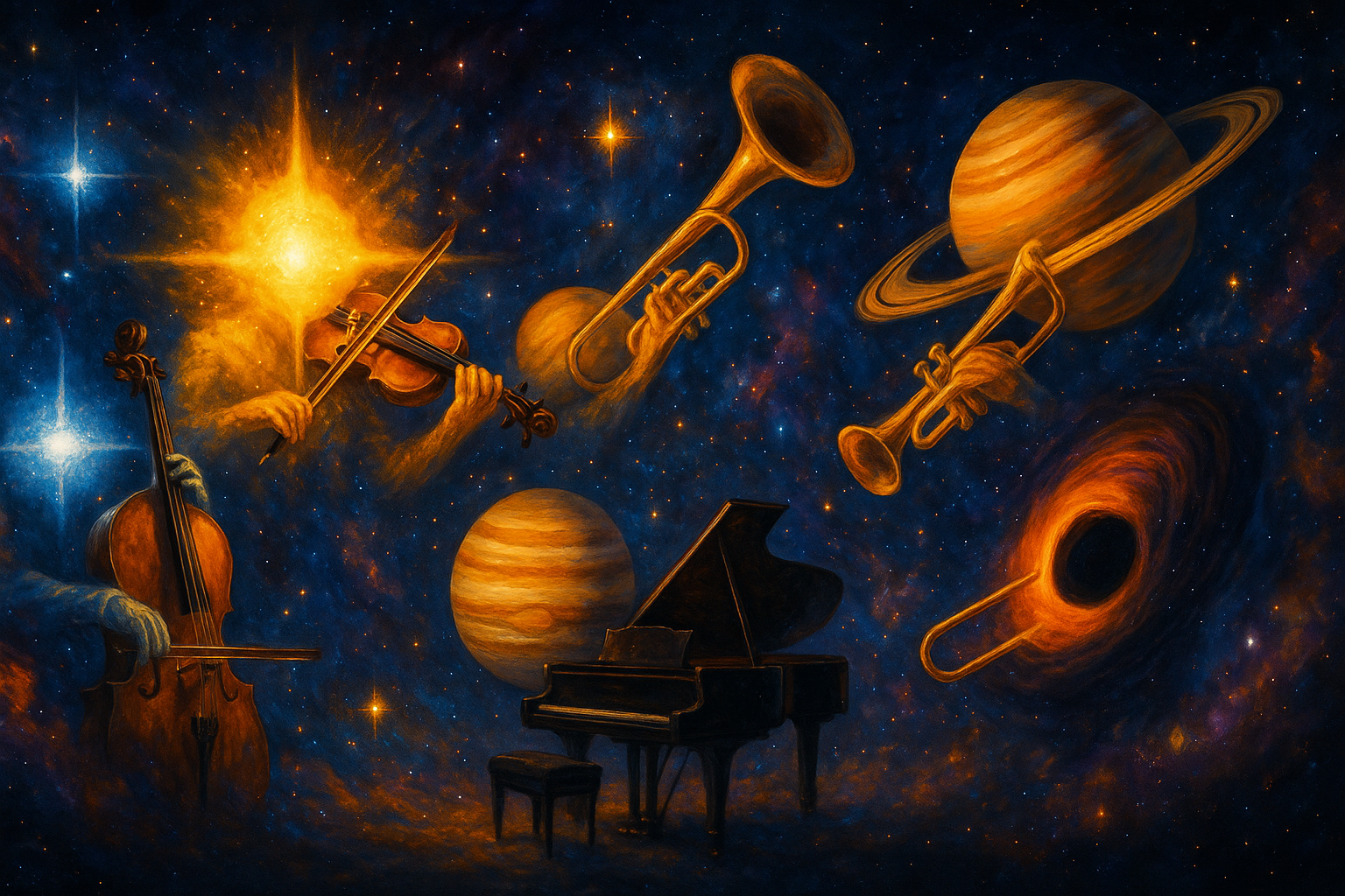 Starlight Serenade: The Symphony of the Cosmos