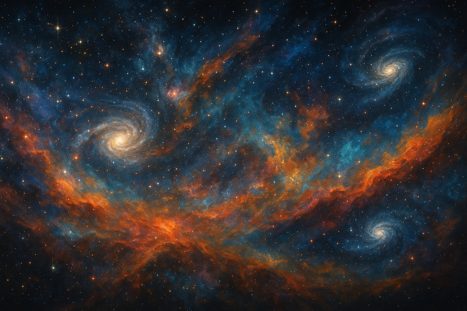 The Cosmic Canvas: Painting the Universe with Stardust