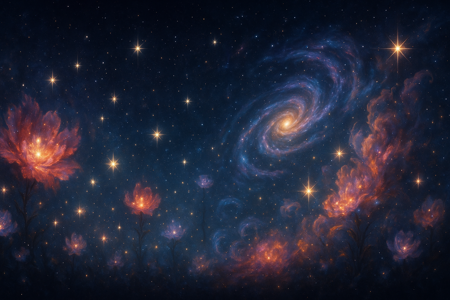 The Cosmic Garden: Pollinators of the Universe